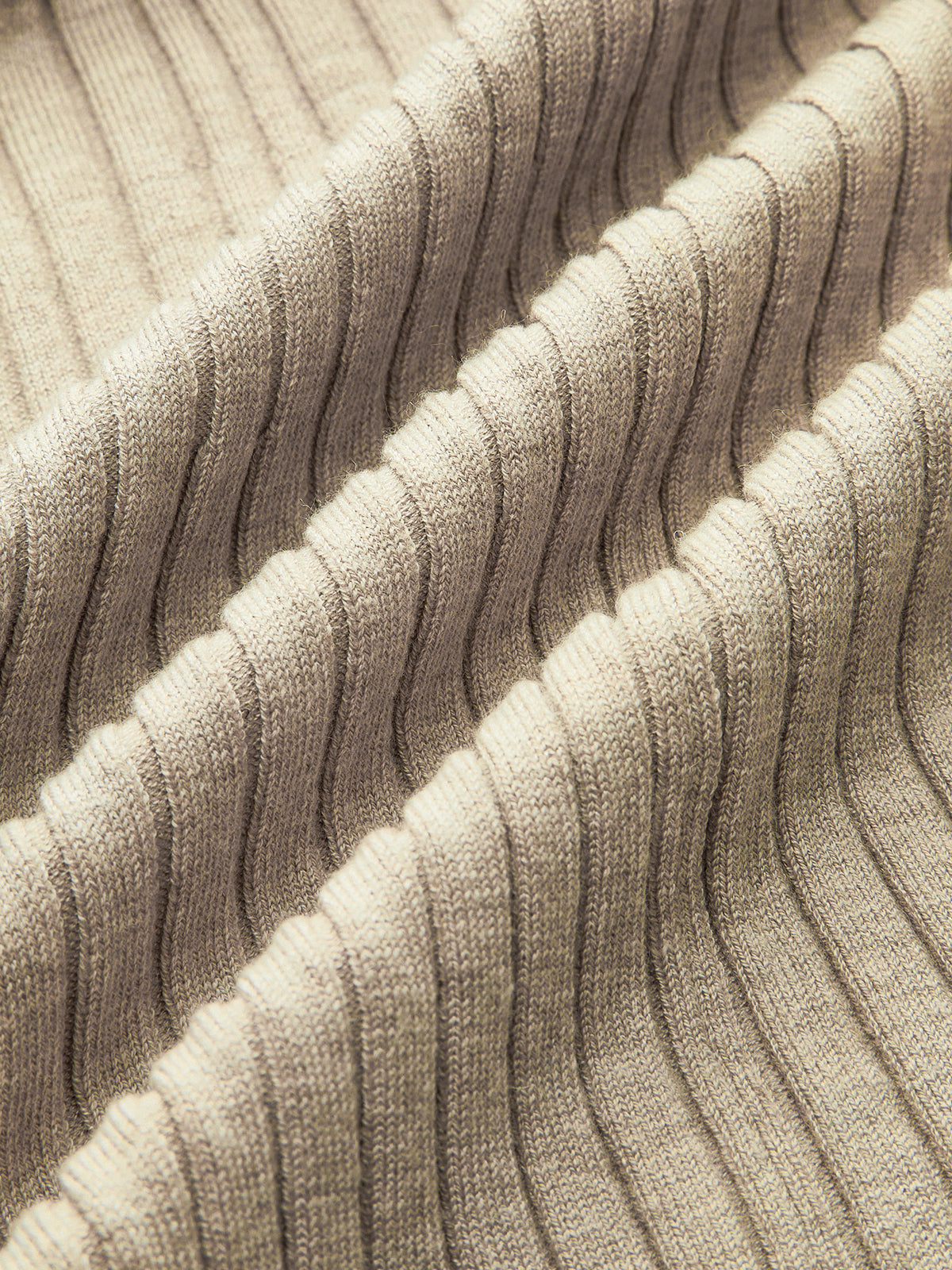 Wool Blend Ribbed Button Maxi Dress