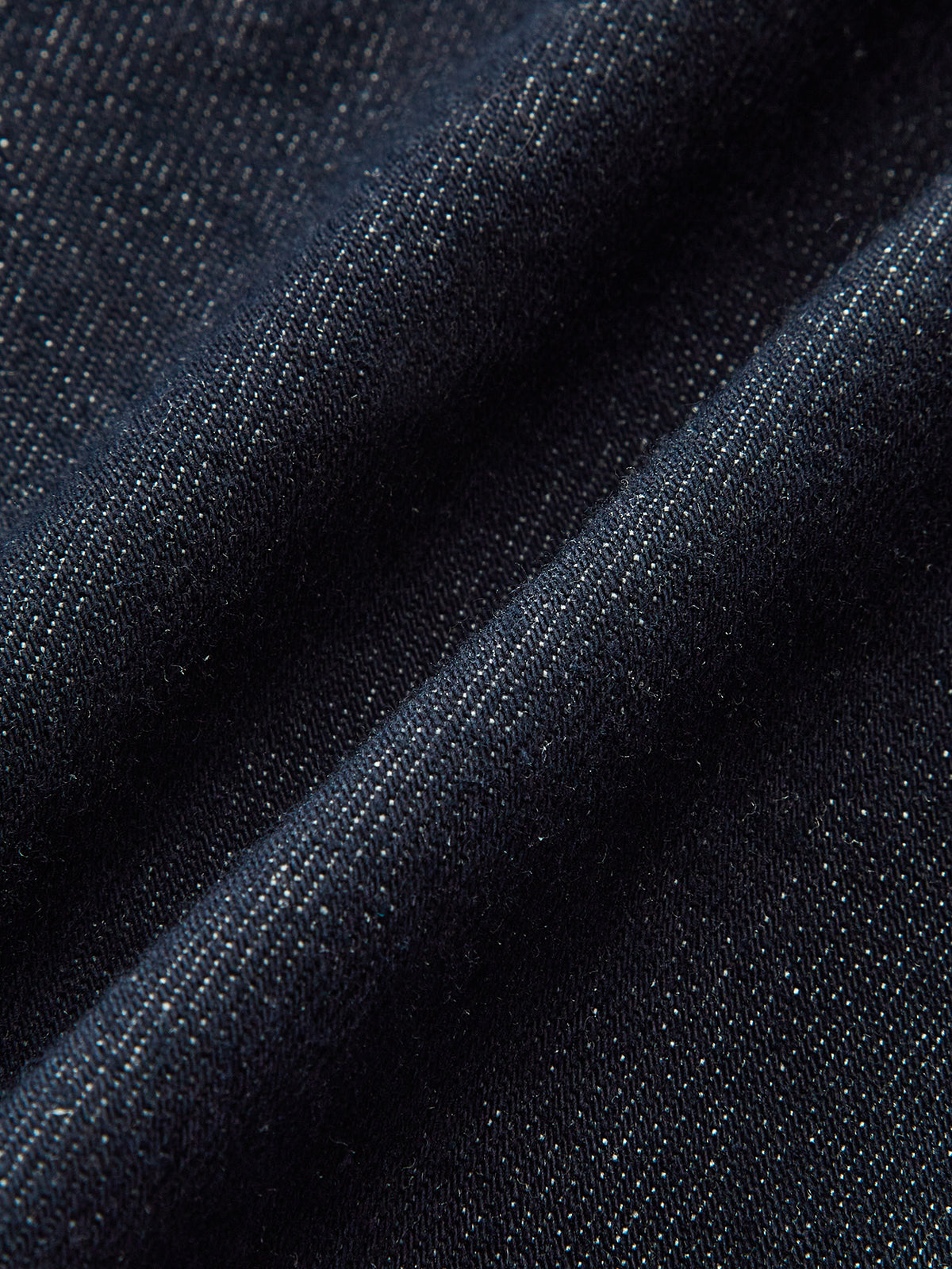 Denim Curved-Leg Jeans