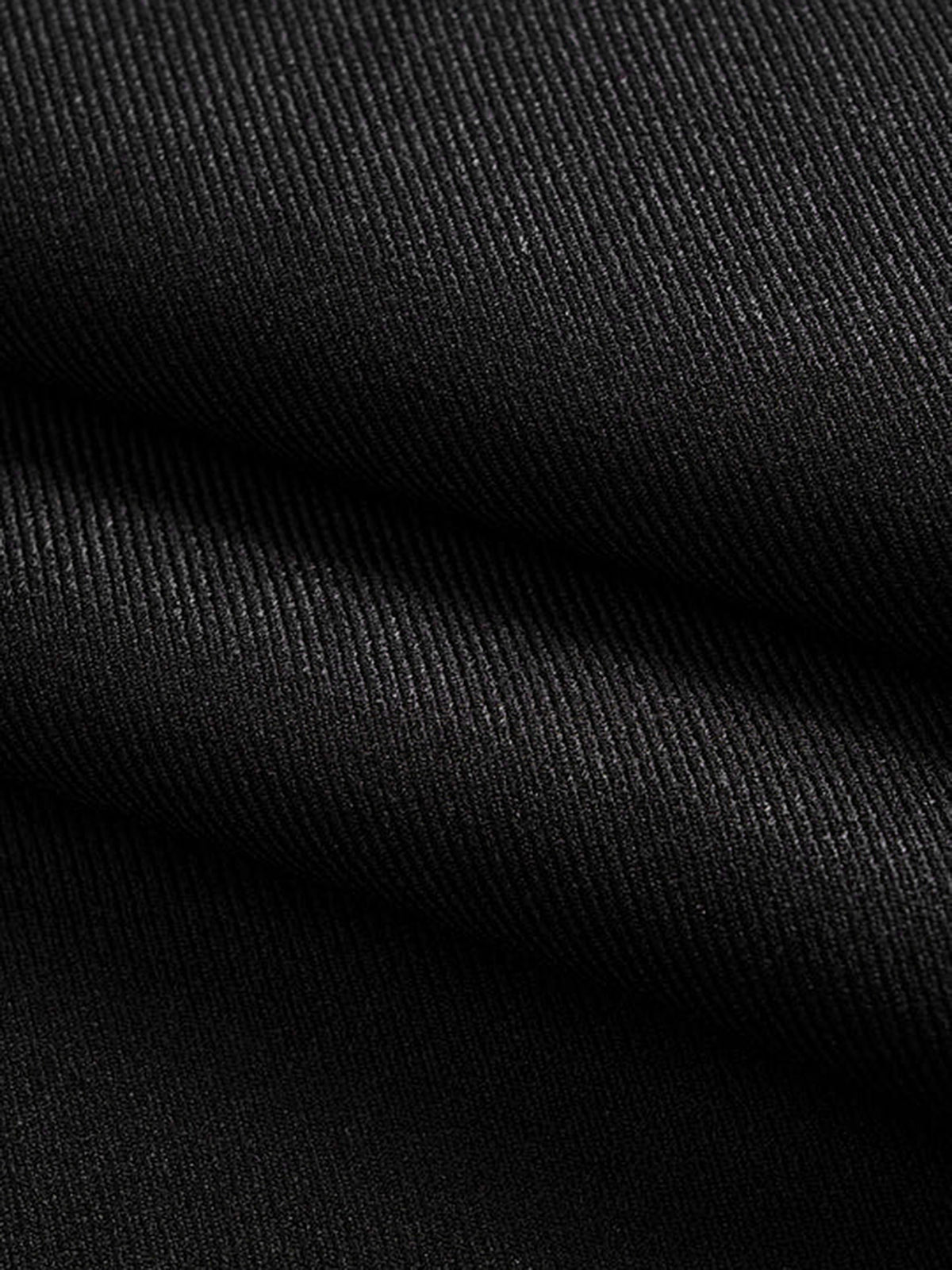 Faux Leather Panel Lantern Pants