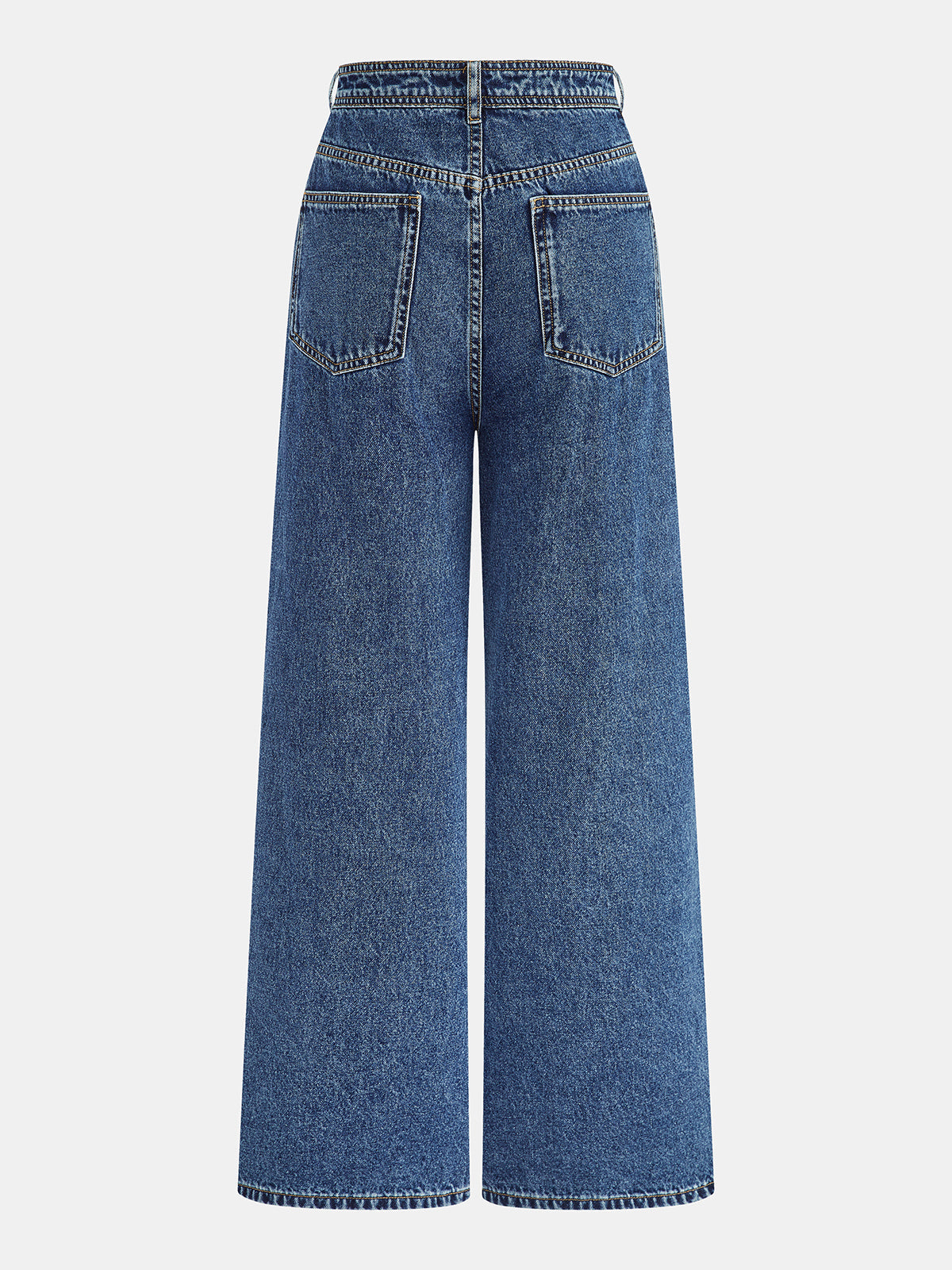 Classic Straight Leg Denim Pants