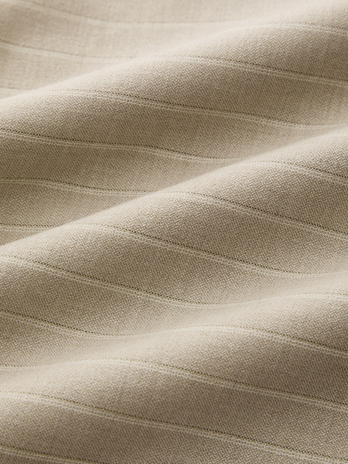 Fold Over Waist Pinstripe Wide Leg Pants