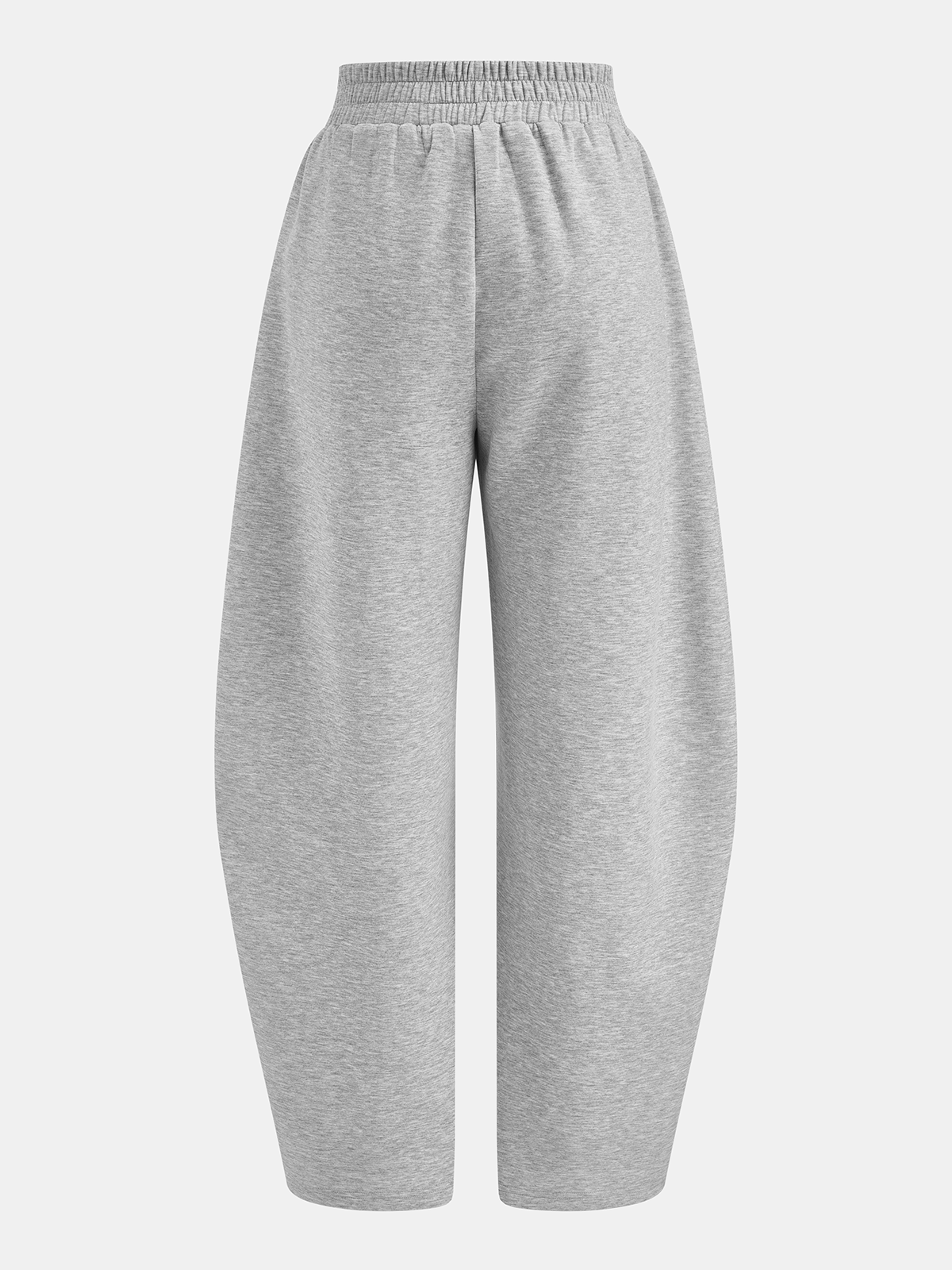Elastic Crossover Waist Barrel Sweatpants
