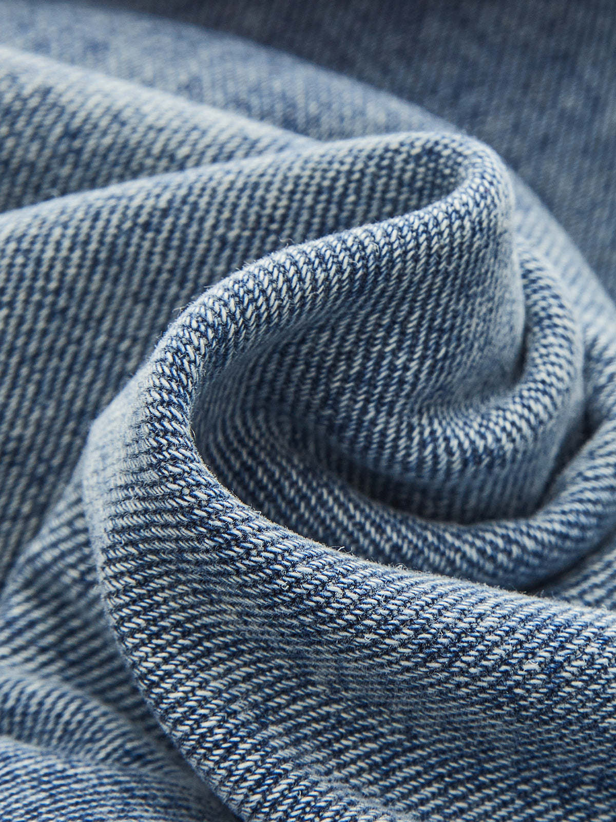 Tab‑Detail Layered Wide‑Leg Denim Pants