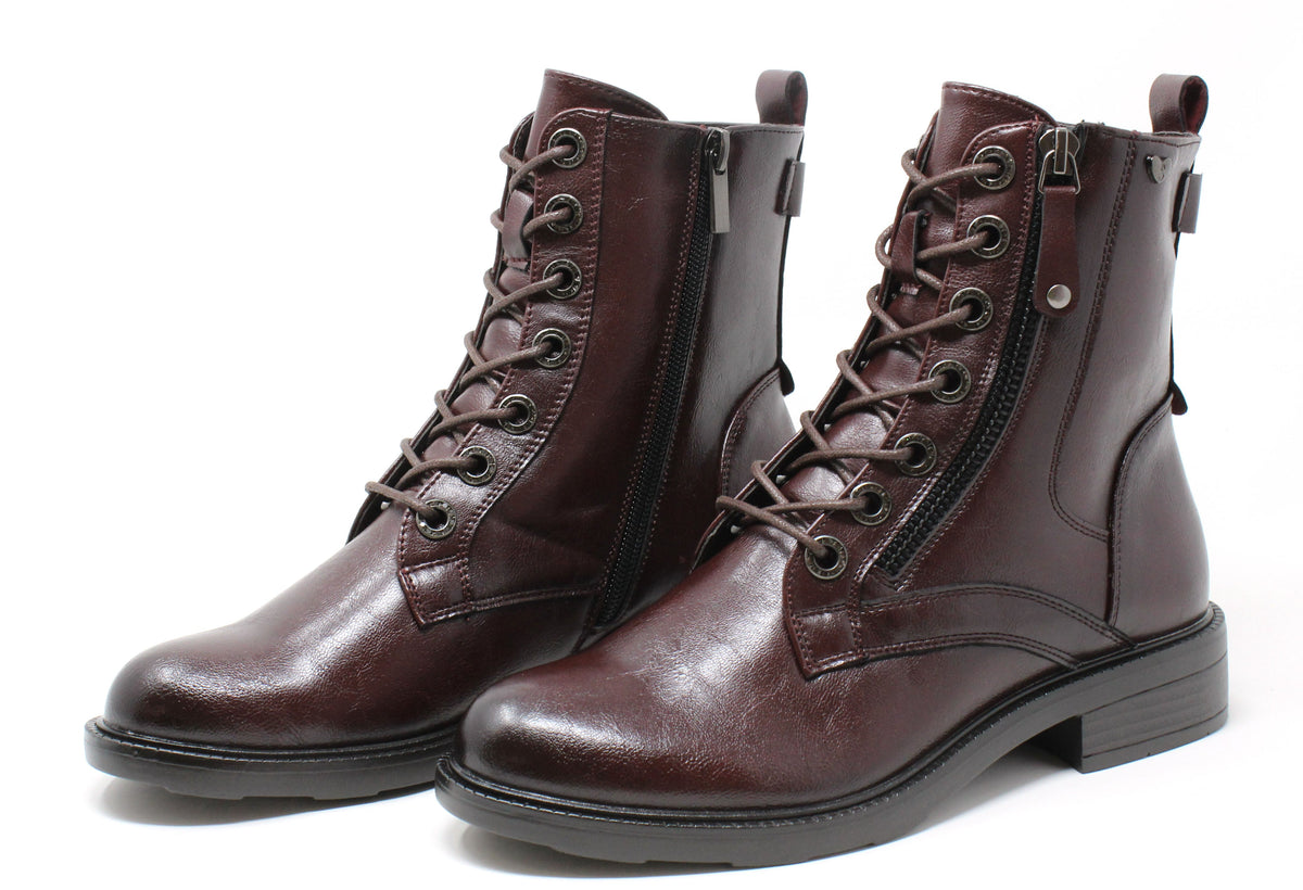 Lace Up Combat Style Boot