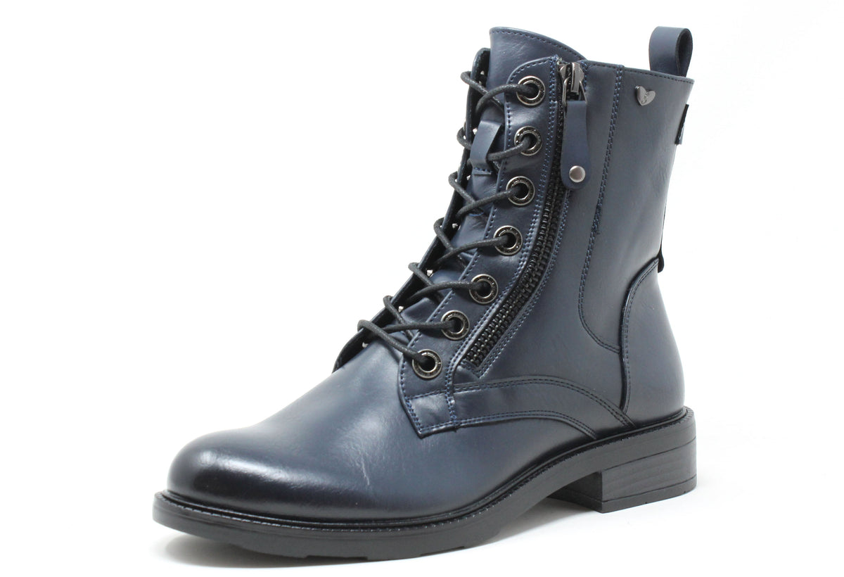 Lace Up Combat Style Boot