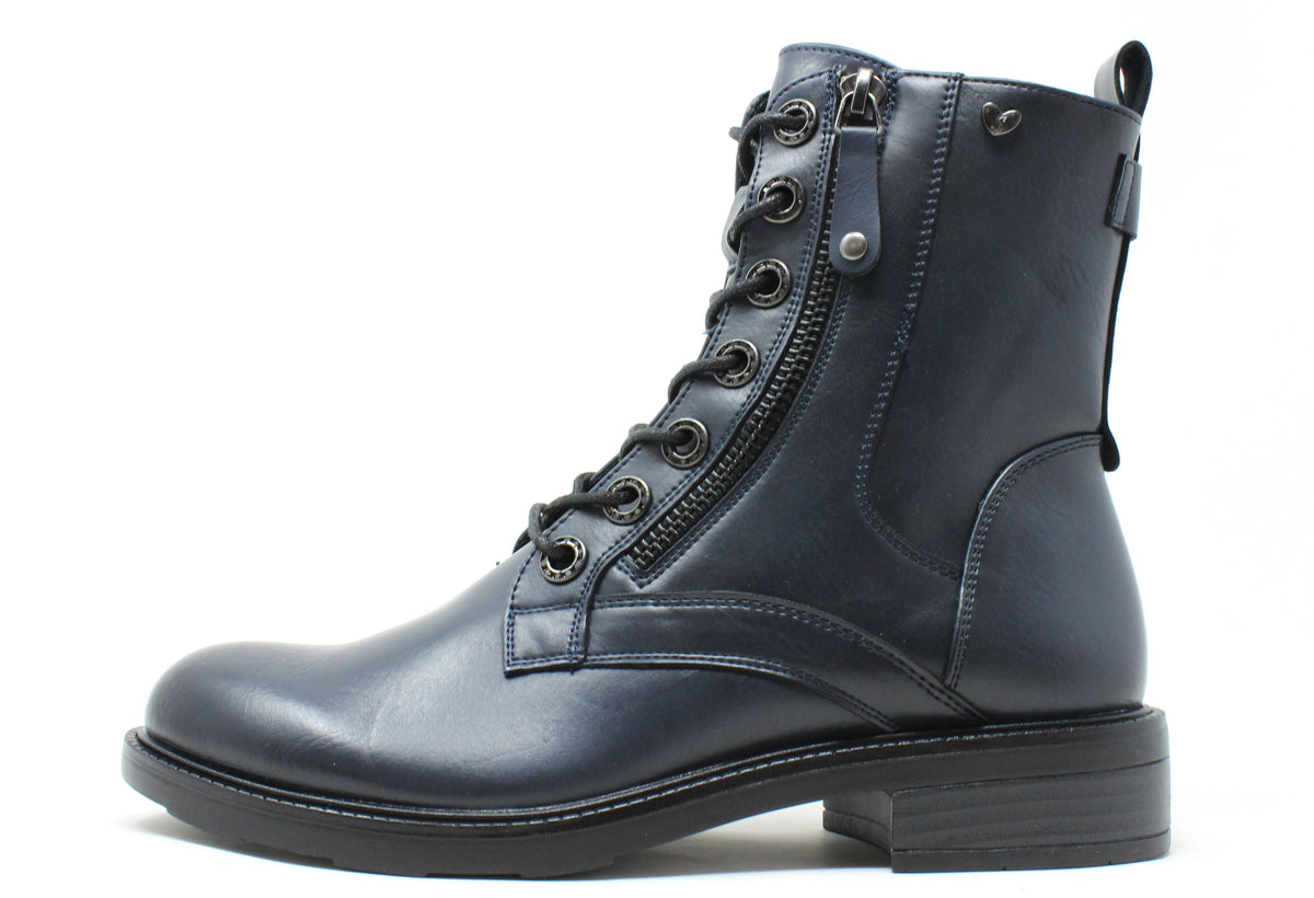 Lace Up Combat Style Boot