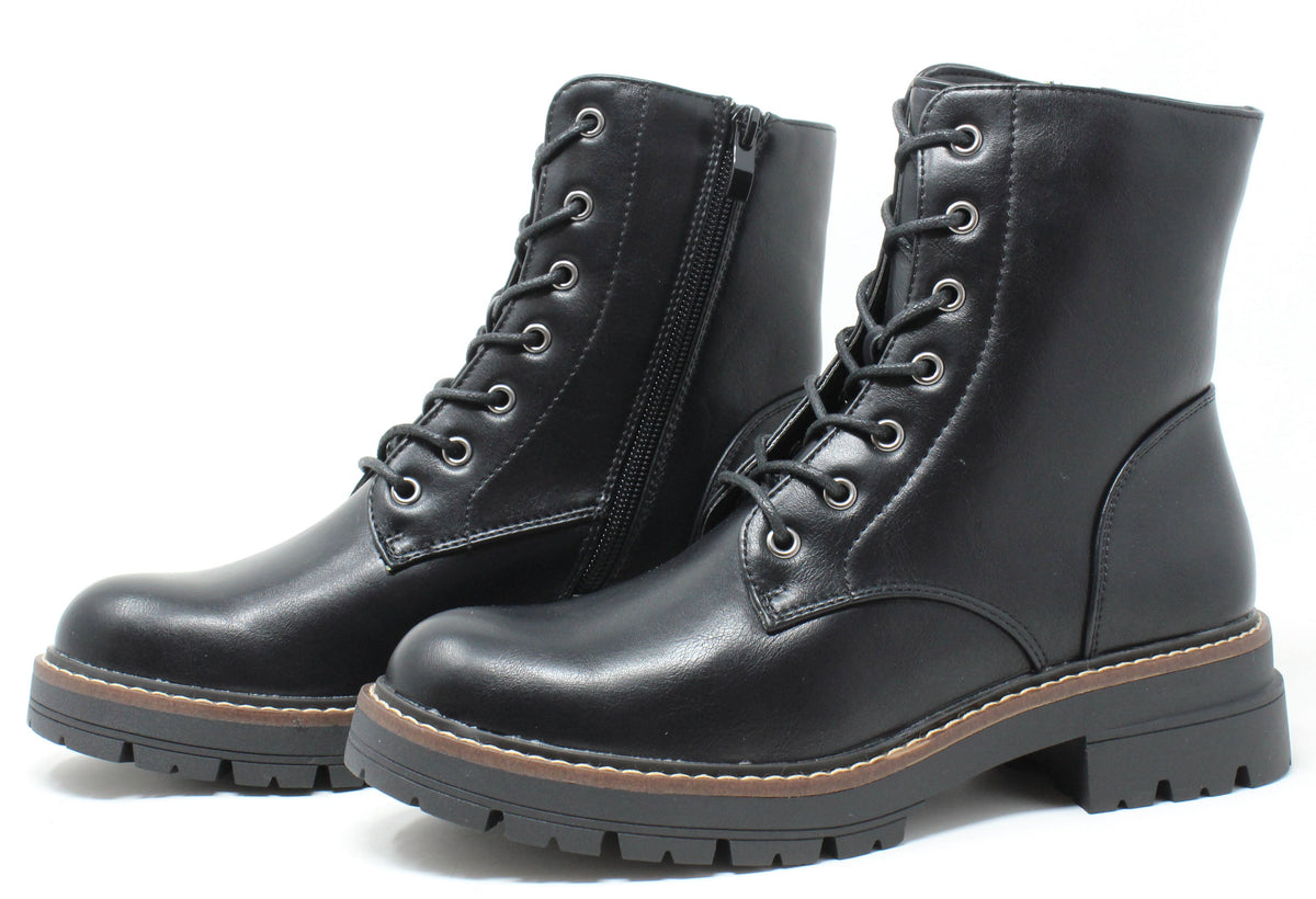 Lace Up Boot