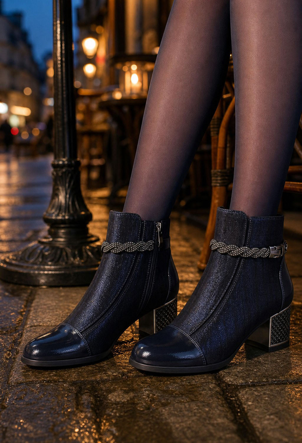 Shimmer Ankle Boot