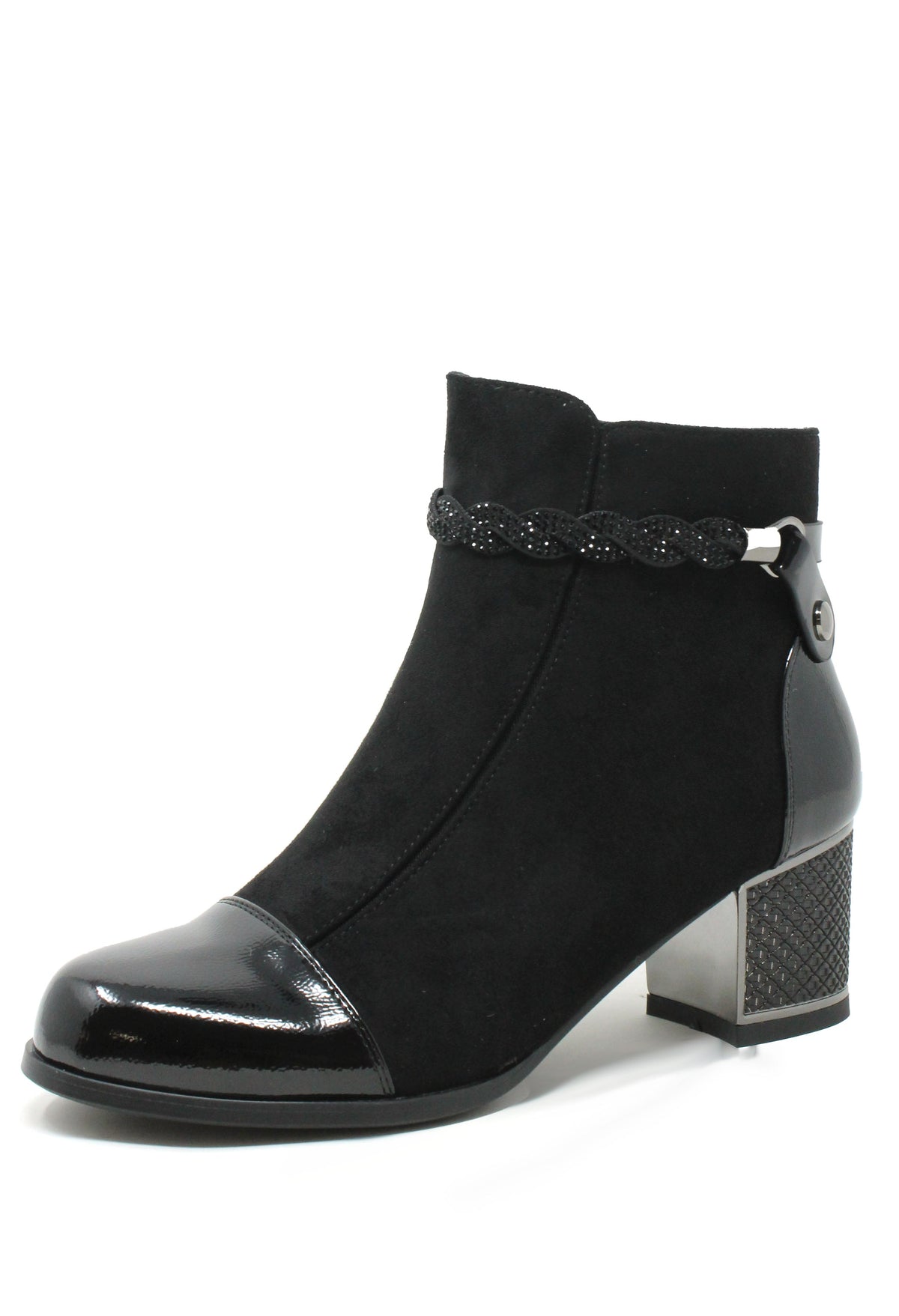 Diamante Twist Ankle Boot