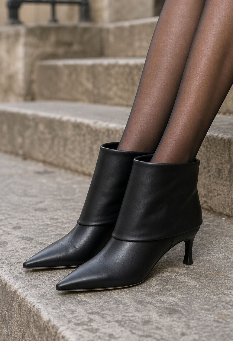 Fold Over Ankle Boot