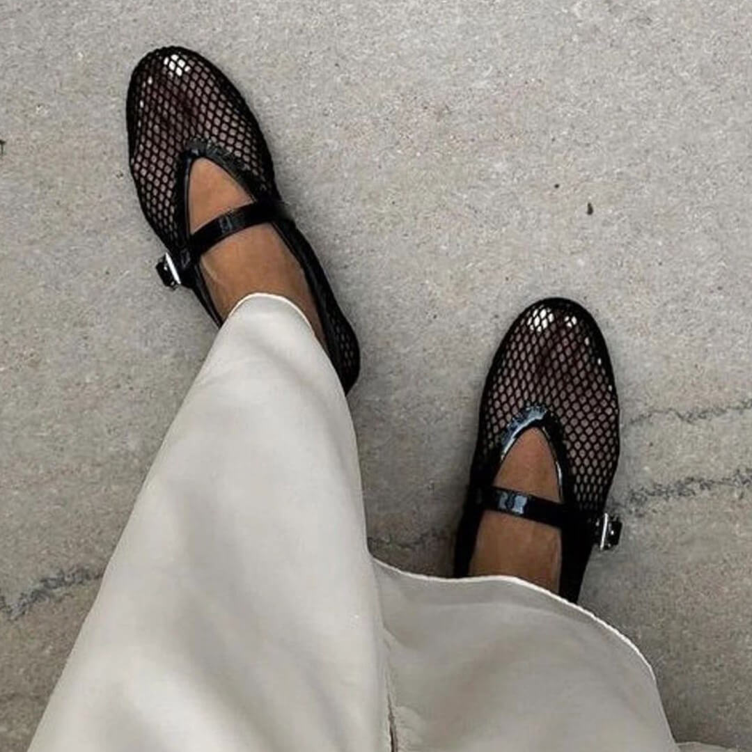 Margaux Mesh Ballet Flats
