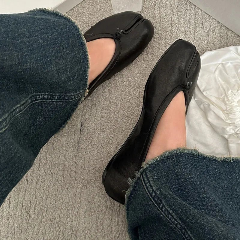Abigail Vegan Leather Flats
