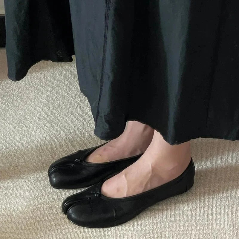 Abigail Vegan Leather Flats