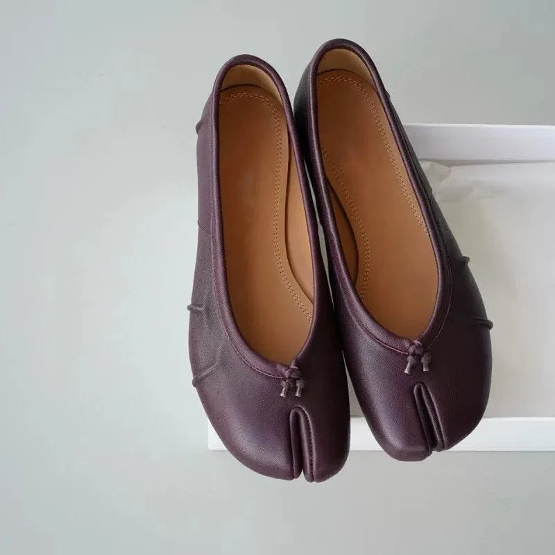 Abigail Vegan Leather Flats