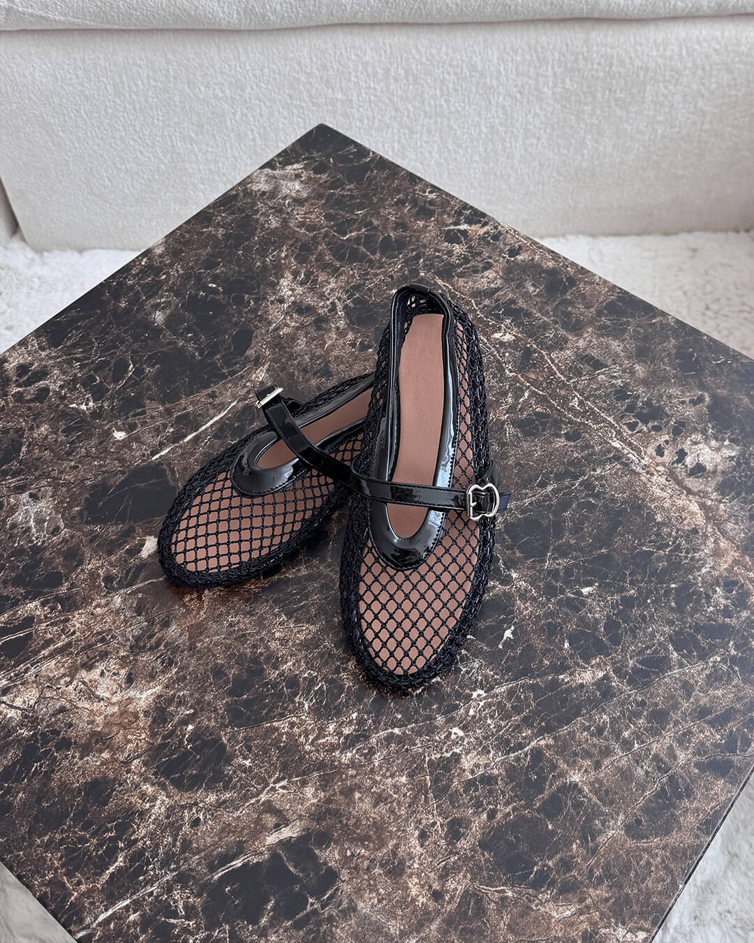 Margaux Mesh Ballet Flats