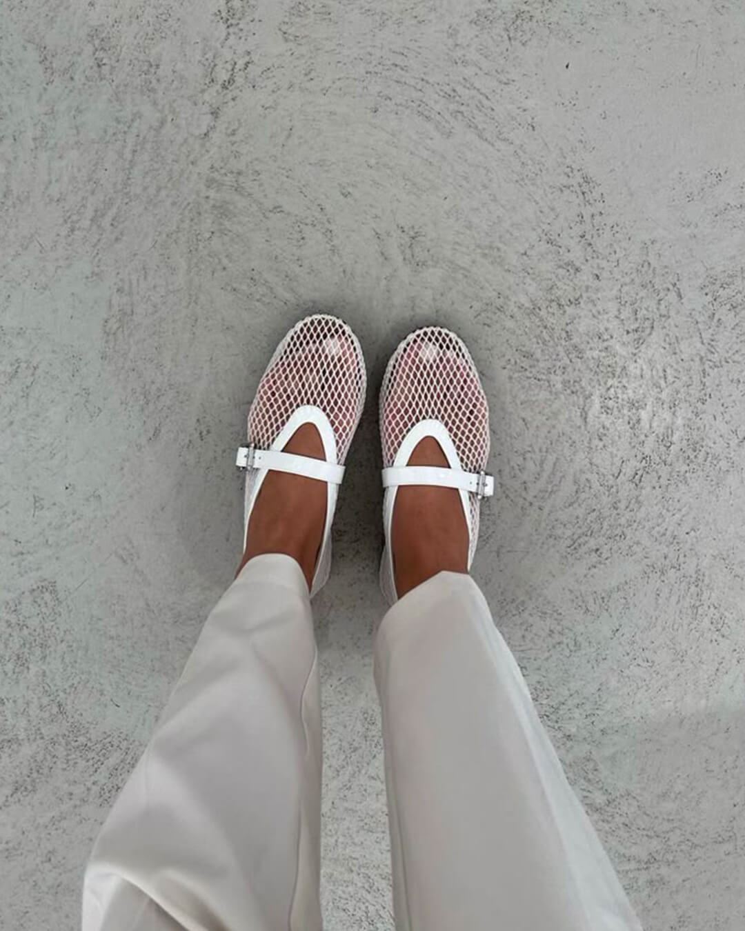 Margaux Mesh Ballet Flats