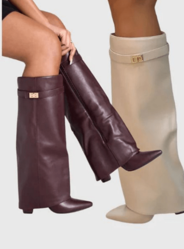 Rachelle Leather Boots