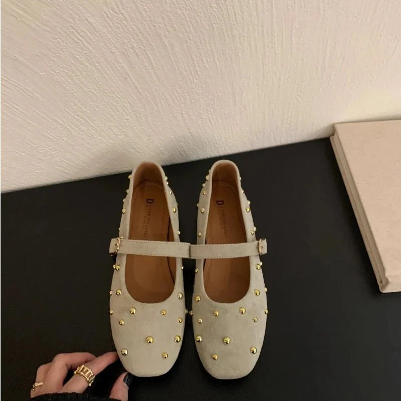 Rowena Suede Flats