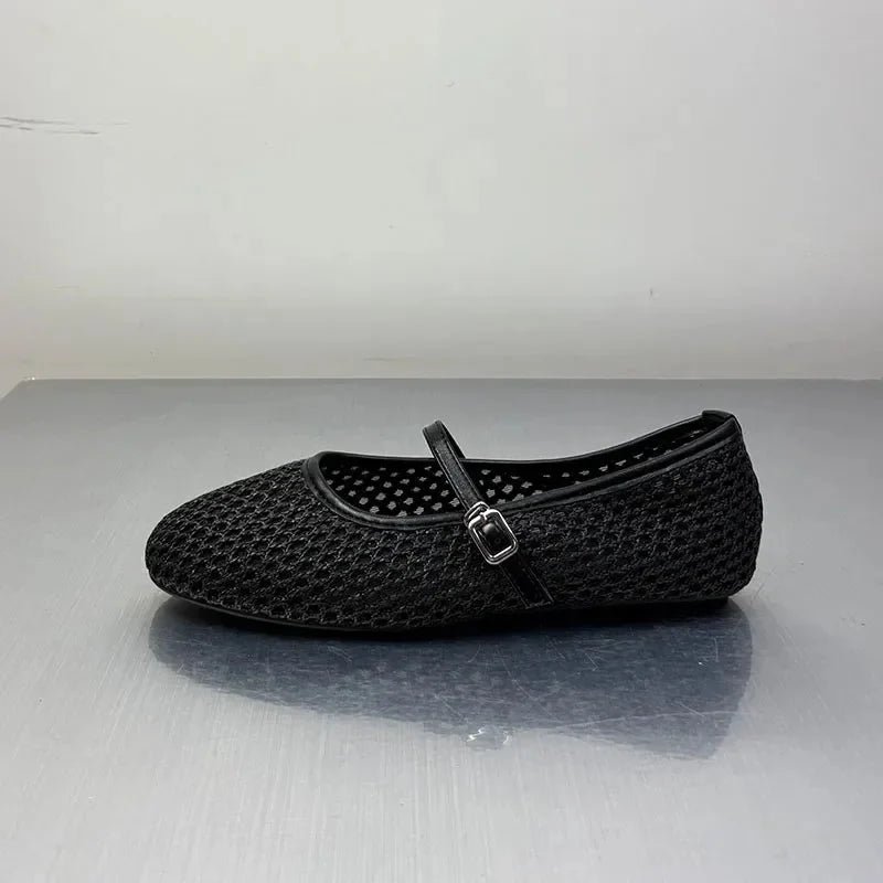 Sabrina Mesh Ballet Flats