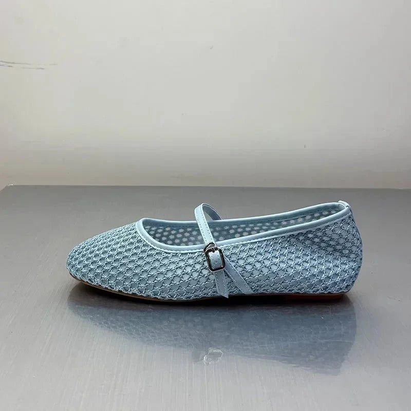 Sabrina Mesh Ballet Flats