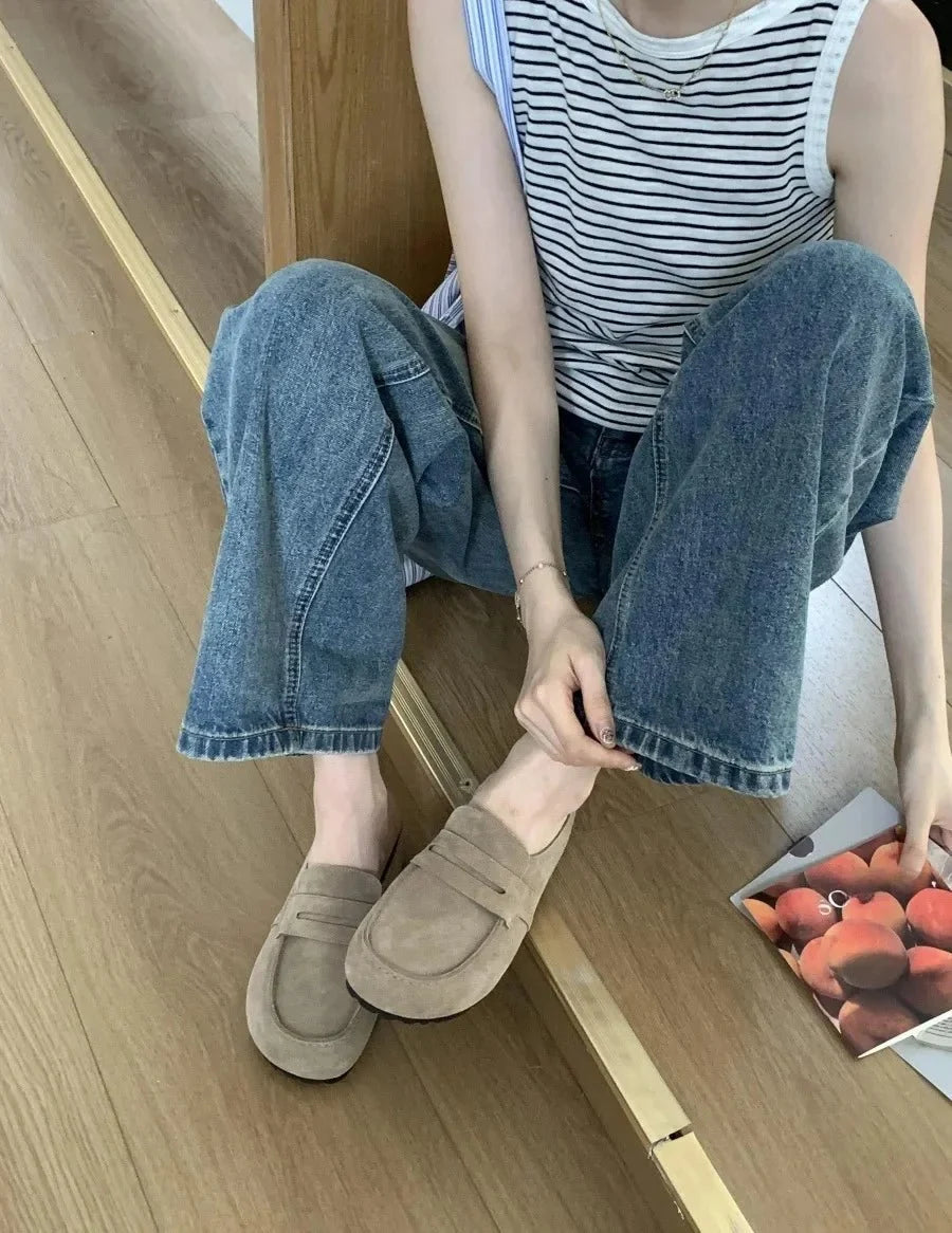 Cathy Sandals - British Style Slip-On