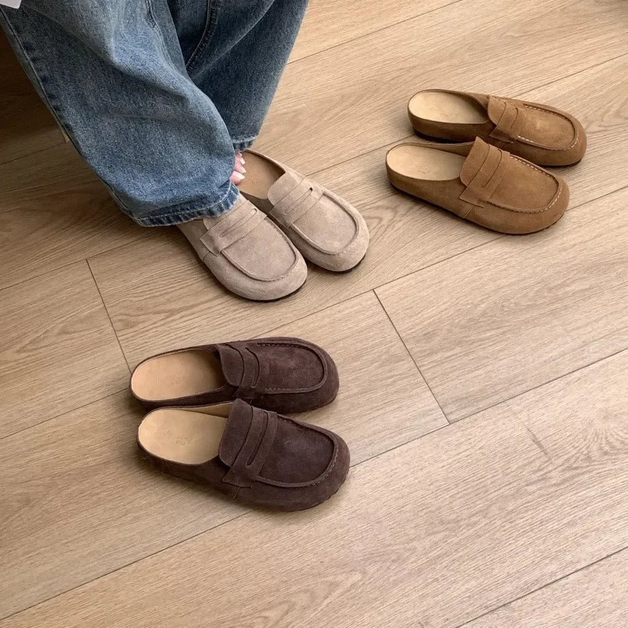Cathy Sandals - British Style Slip-On