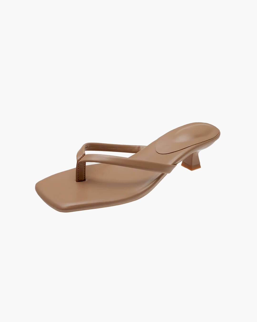 Talia Leather Kitten Heels