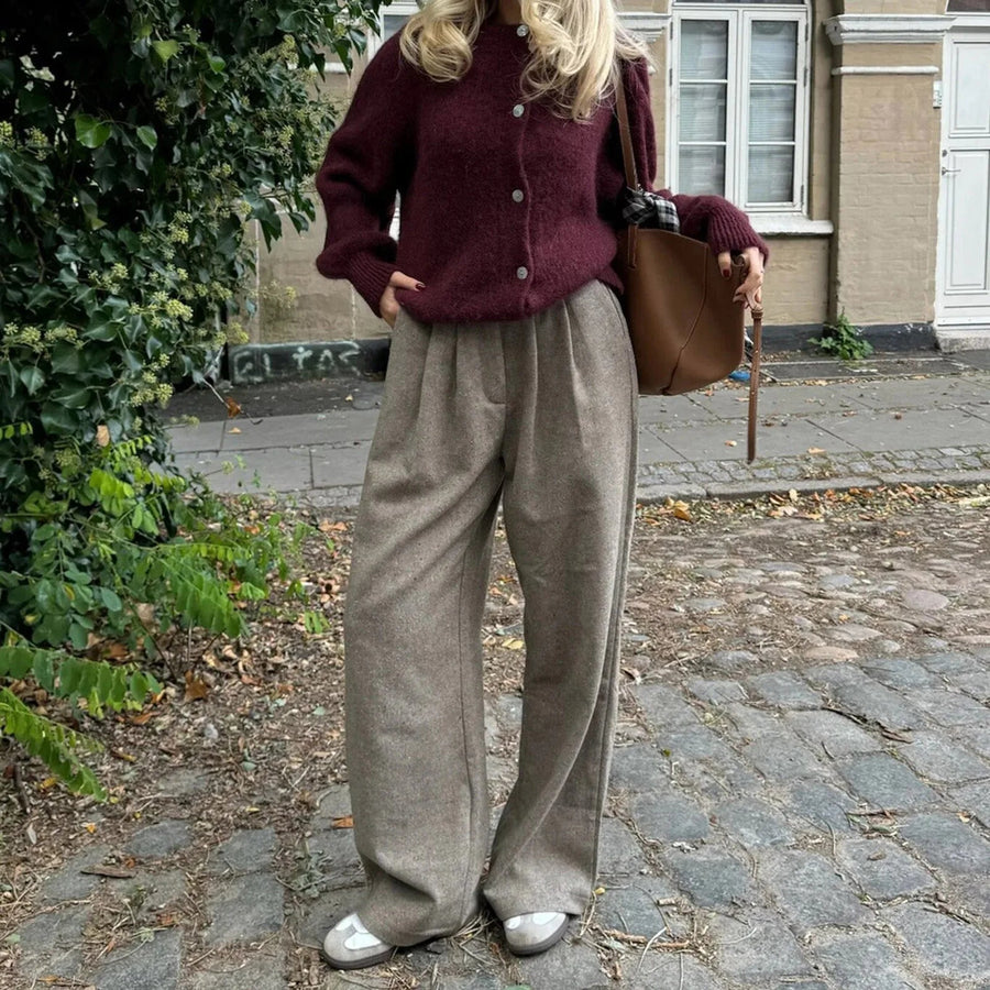 Rachel Oversized Fuzzy Knit Cardigan