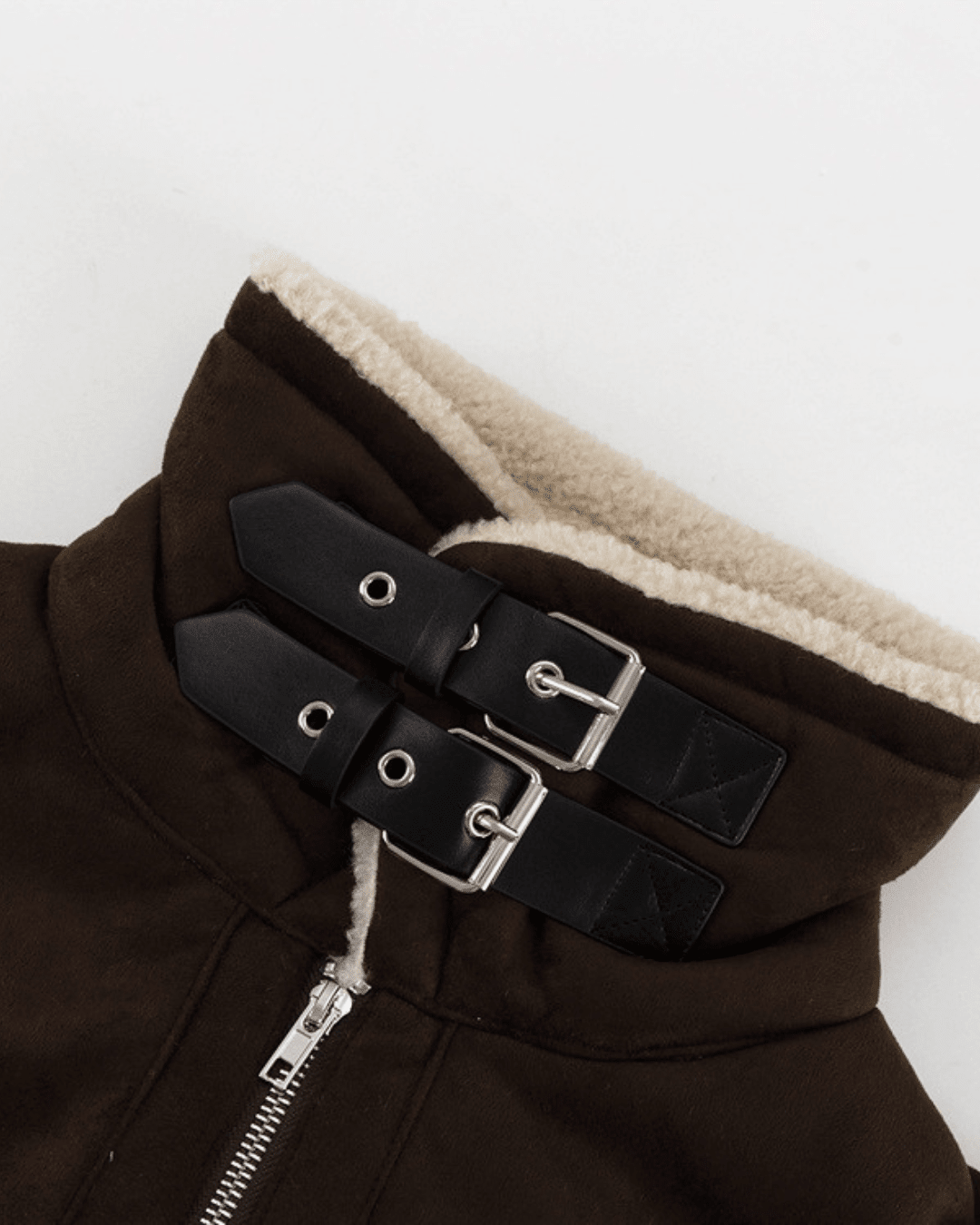 Aurora Suede Faux leather Jacket
