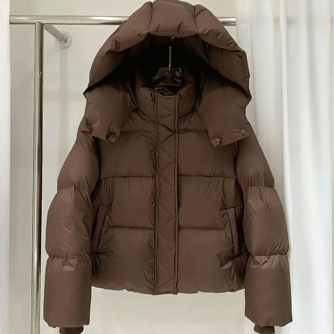 Adaure Thick Hooded Puffer Jacket