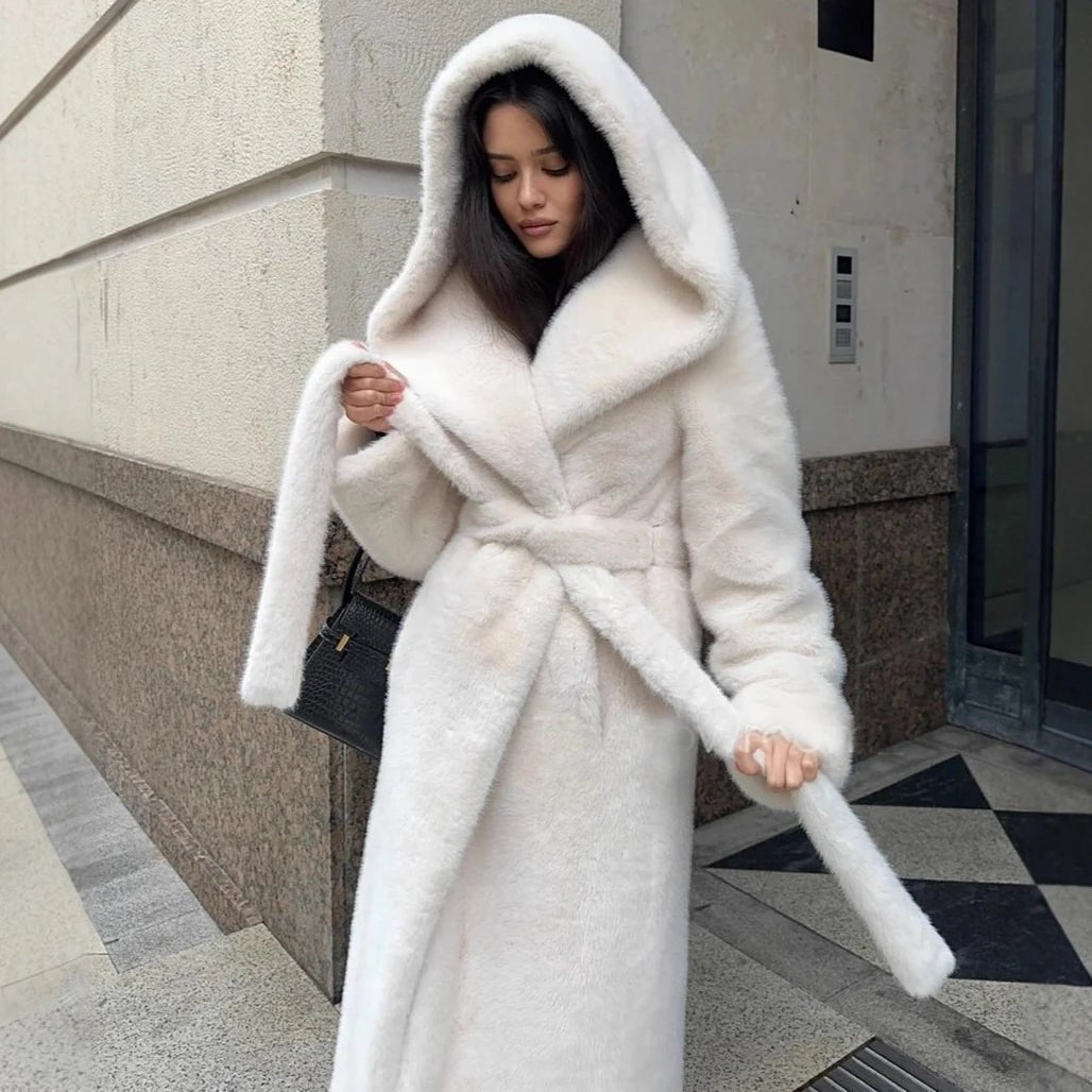 Bex Hooded Long Coat