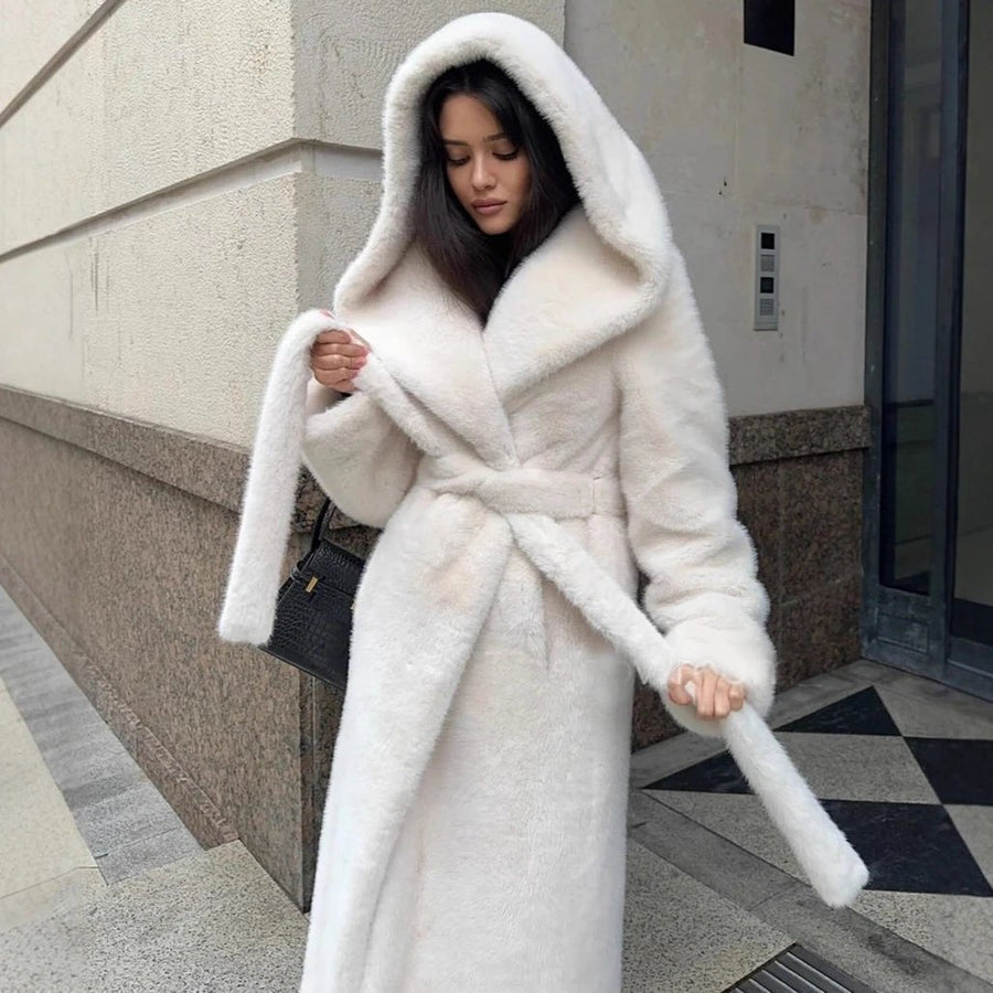 Bex Hooded Long Coat