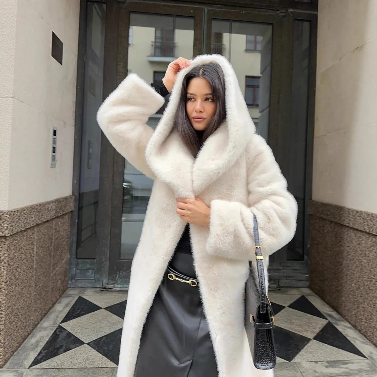 Bex Hooded Long Coat