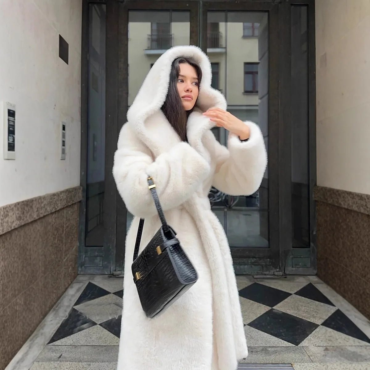 Bex Hooded Long Coat