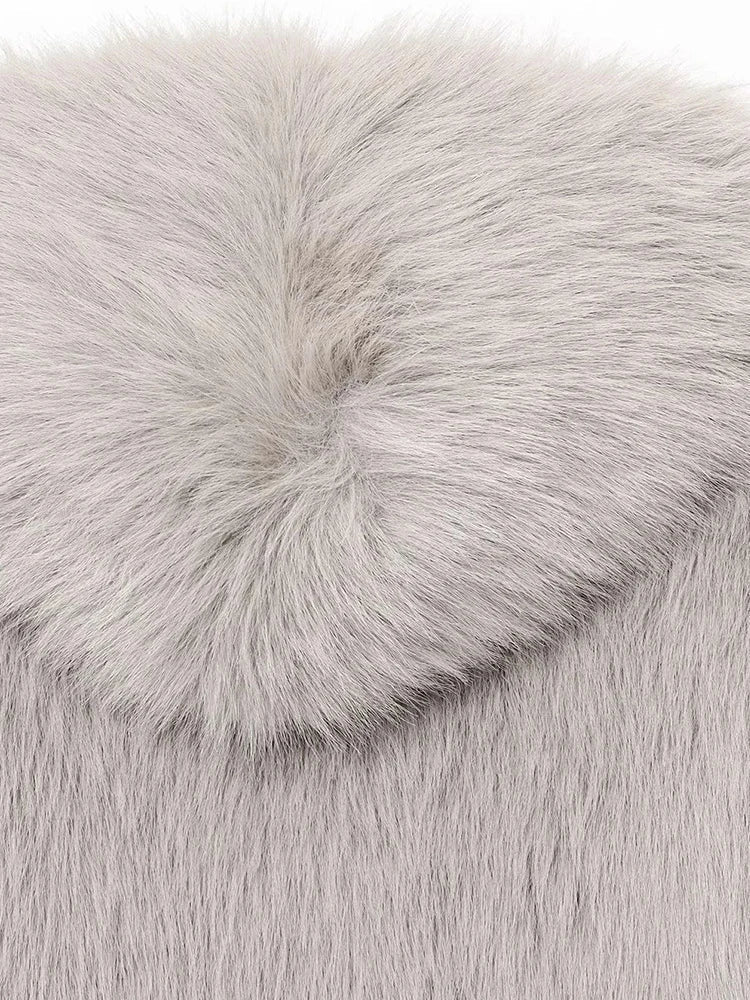 Dana Faux Fur Hooded  Jacket