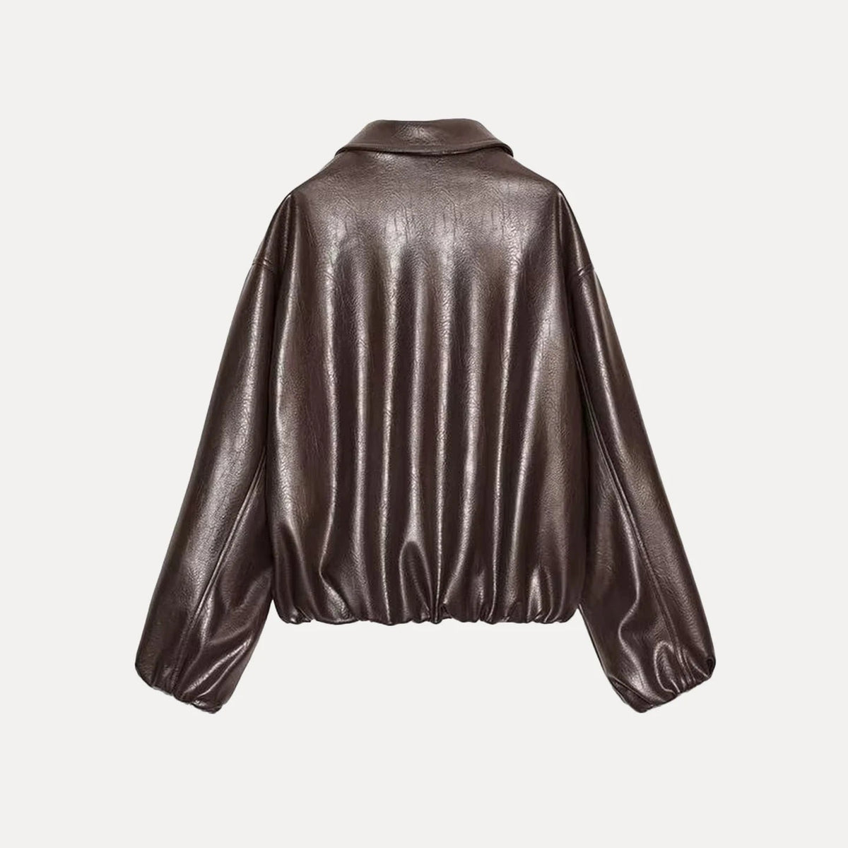Adrila Faux Leather Jacket