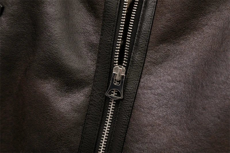 Elora Faux Leather Jacket