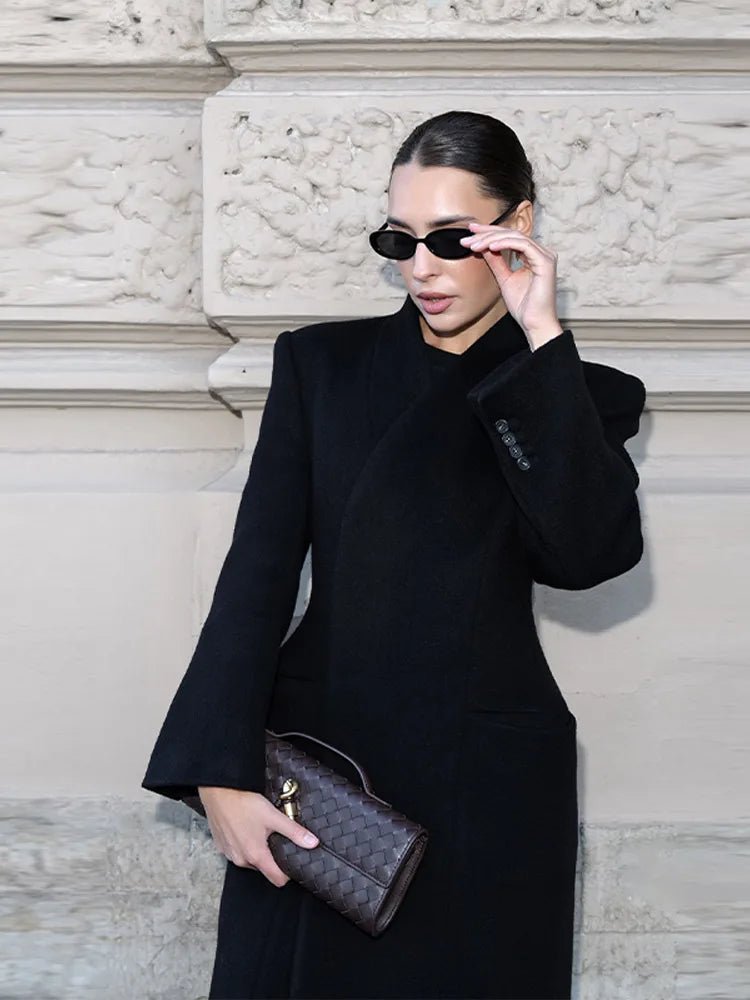 Genevieve Tailored Maxi Coat