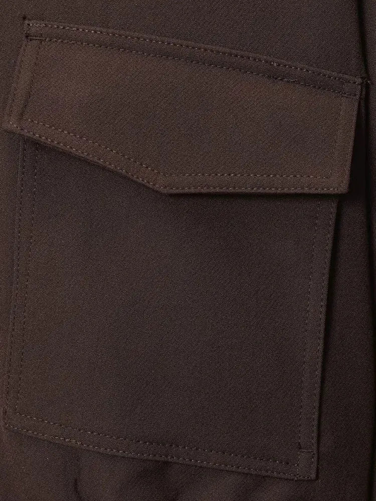 Ginny Flap Pocket Bomber Jacket