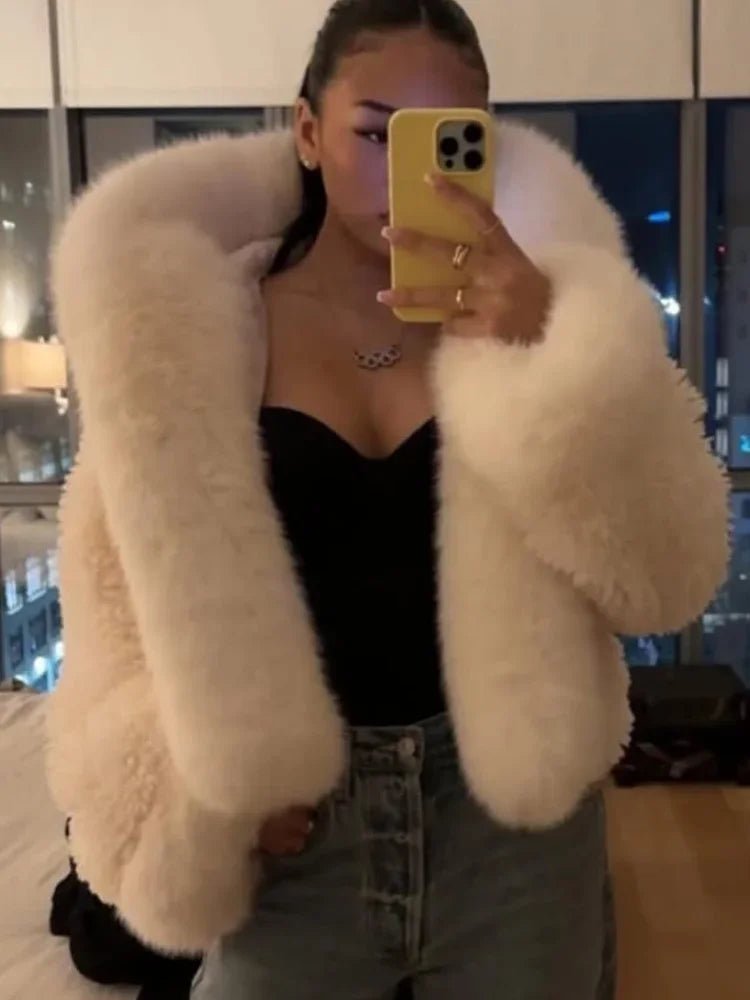 Henna Faux Fur Jacket