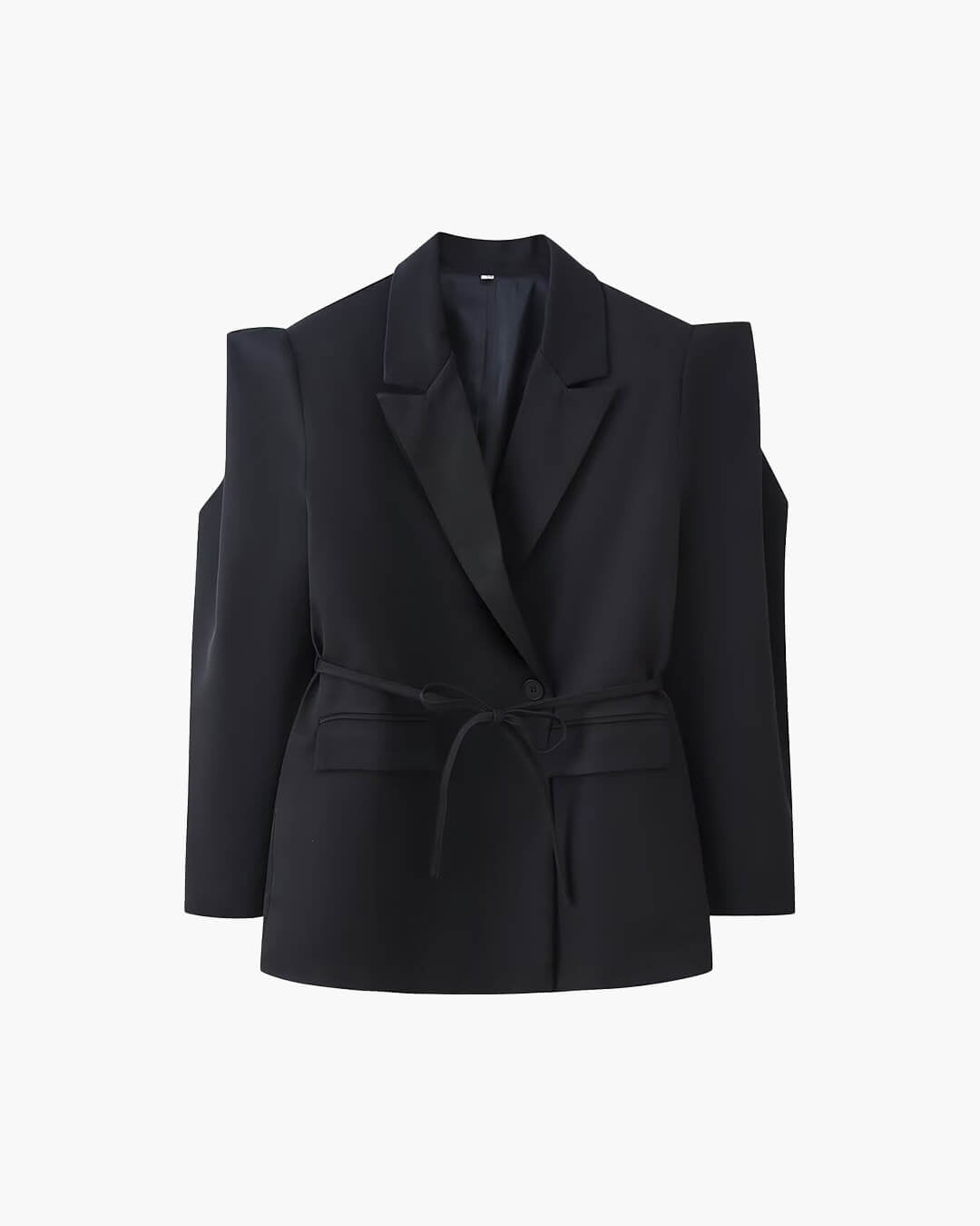 Megan Tie-Front Blazer