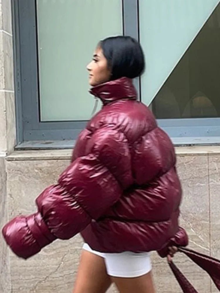 Olivia Shiny Puffer Jacket