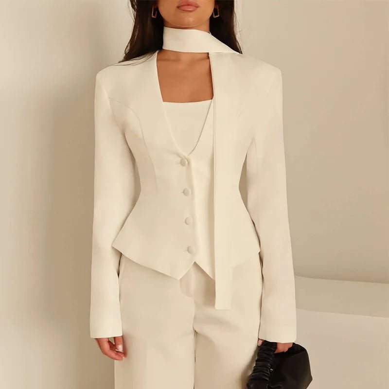 Scarlett Scarf Blazer Coat