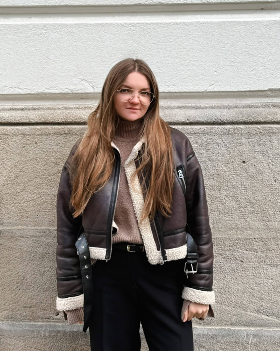 Elora Faux Leather Jacket