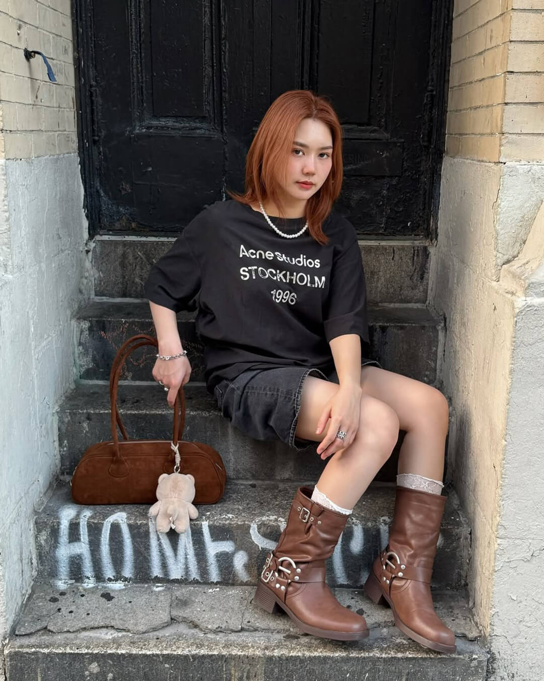Aveline Vegan Suede Bag