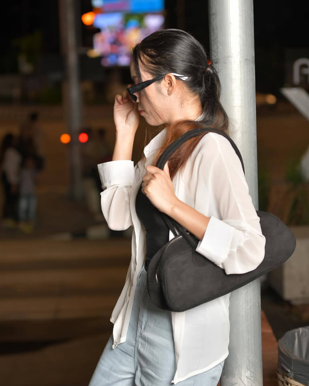 Aveline Vegan Suede Bag
