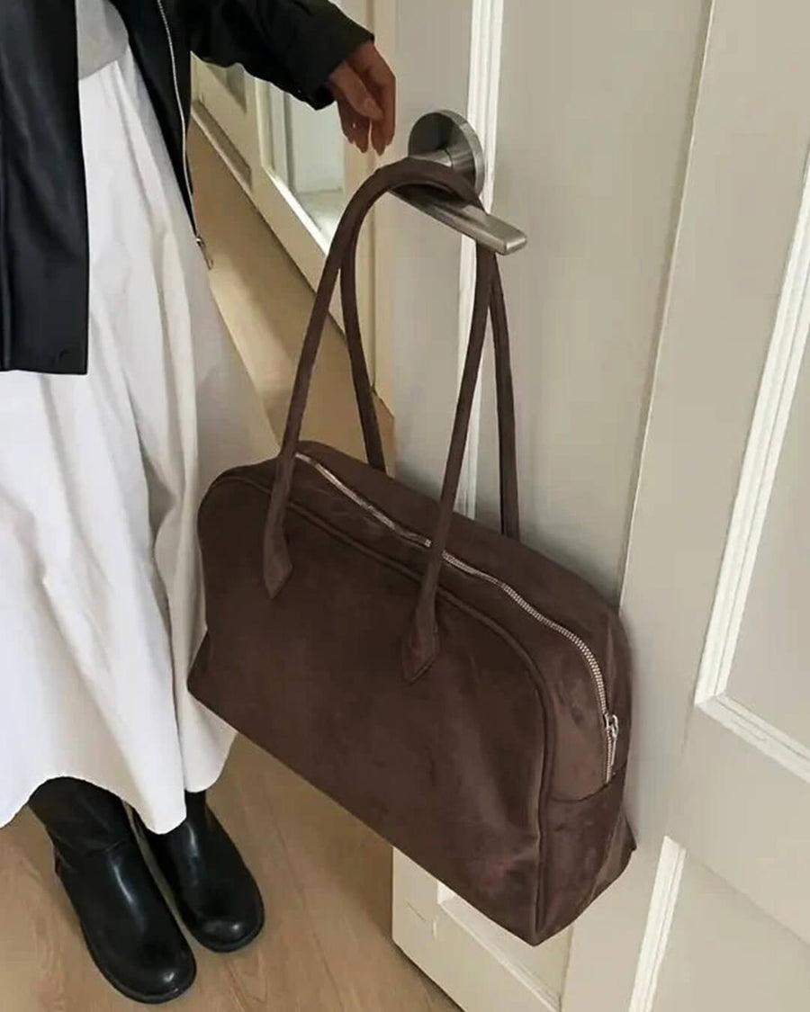 Beatrice Vintage Leather Laptop Tote