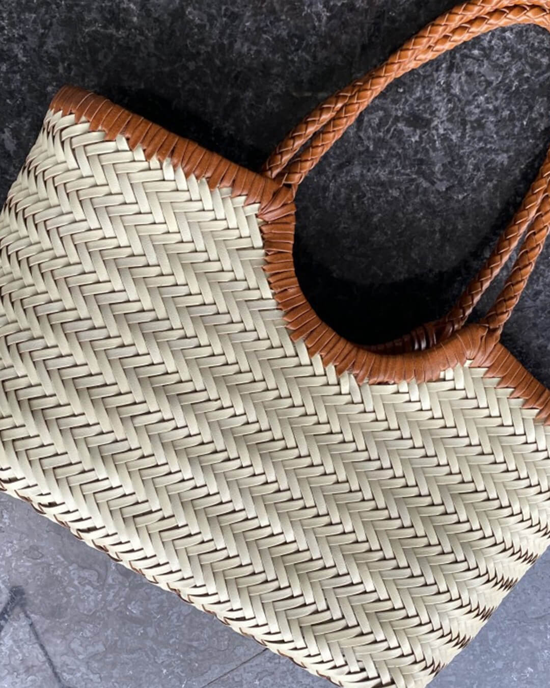 Beatrice Woven Tote Bag