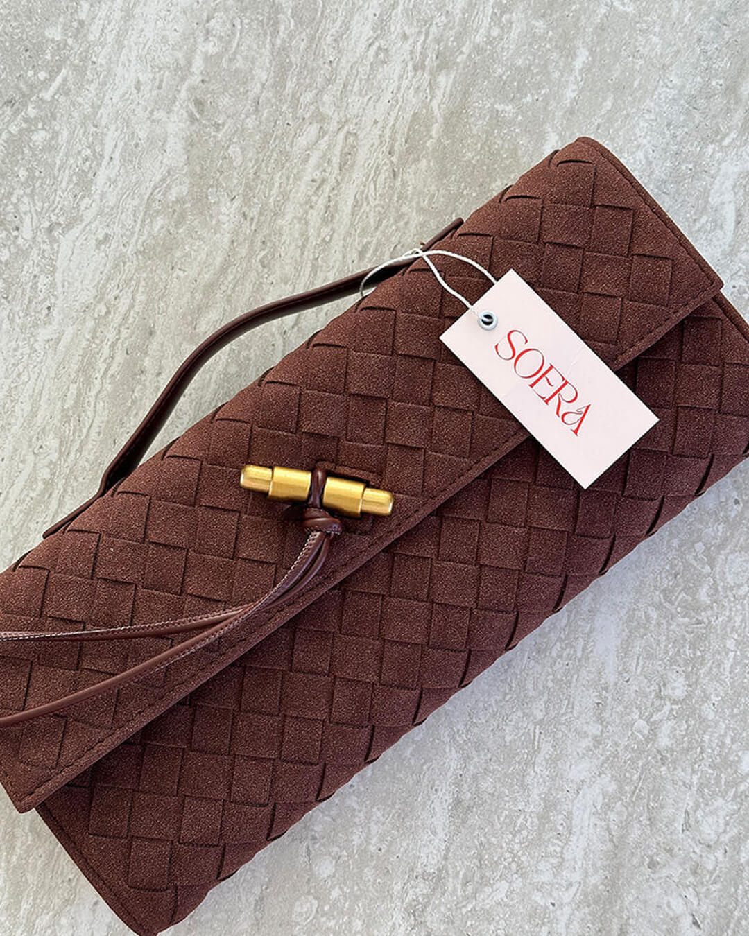 Bianca Suede Bag