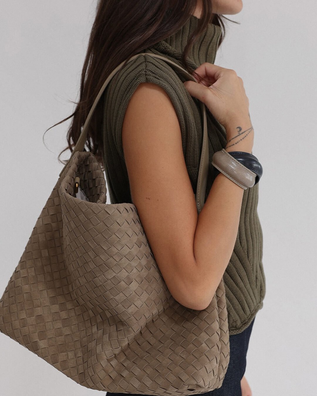 Marceline Suede Tote Bag